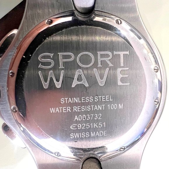 Ebel Sportwave Chronograph Swiss Made Men's Watch! - Picture 3 of 16